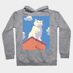 Perching cute cat Hoodie